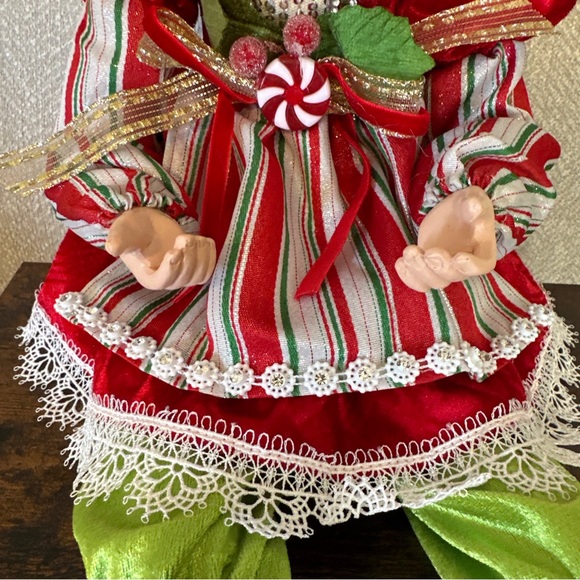 Ralph Lauren Style Christmas Elf Fairy Shelf Sitter 30” NWT Martha Stewart - Picture 9 of 12